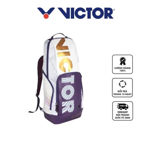 Balo Đựng Vợt Cầu Lông Victor BR3825TTY - Thiết Kế Ngăn Đựng Giày, Bảo Vệ Vợt Tối Ưu, Chất Liệu Cao Cấp, Thể Thao Thoải Mái