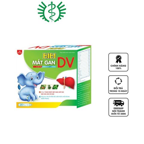 Siro Bibi Mát Gan Hỗ Trợ Thanh Nhiệt Giải Độc - Chiết Xuất Thảo Mộc Quý, Cải Thiện Nóng Trong, Bảo Vệ Gan