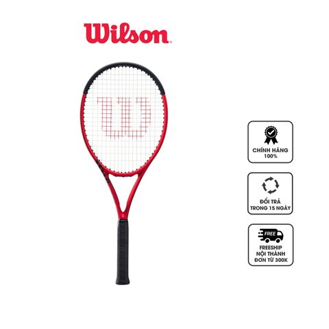 Vợt Tennis Wilson Clash 100L V2.0 WR074311U2 - Thiết Kế Màu Đỏ Đẹp, Công Nghệ Tiên Tiến Cho Người Chơi Mọi Trình Độ