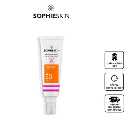 Kem chống nắng Sophieskin Anti-wrinkle SPF50 Facial Sunscreen