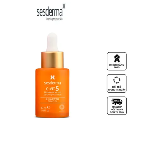 Tinh chất Sesderma C-VIT 5 Liposomal hỗ trợ làm sáng da