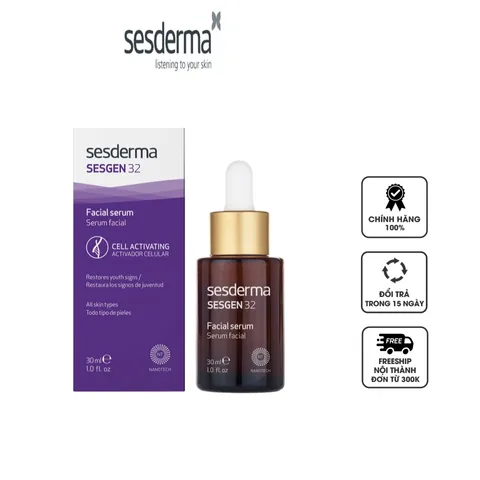 Sesderma Sesgen 32 Facial Serum giúp tái tạo, trẻ hóa da