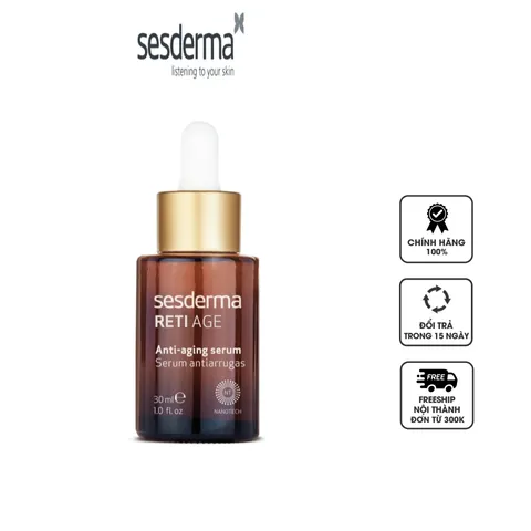 Serum Sesderma Reti Age Anti-Aging hỗ trợ trẻ hóa da, ngừa nếp nhăn