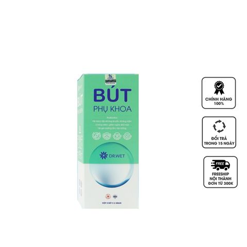 Bút Phụ Khoa Dr.Wet Inner Gel - Gel Chăm Sóc Vùng Kín Giúp Giảm Viêm Ngứa, Dưỡng Ẩm, Làm Hồng Tự Nhiên