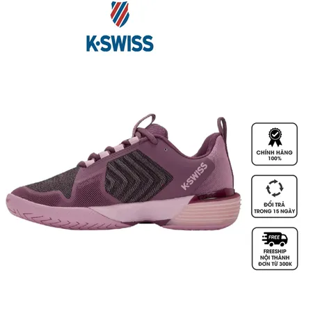 Giày pickleball, giày tennis nữ K-swiss Ultrashot 3 96988-516-M Cameo Pink