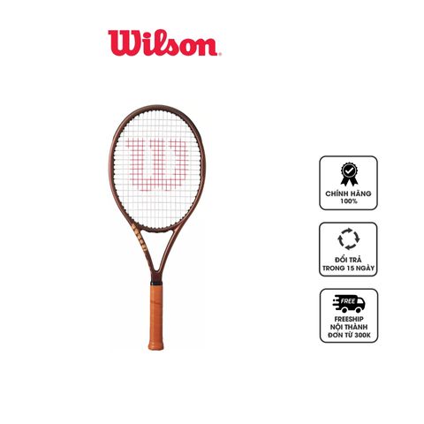 Vợt tennis Wilson Pro Staff Team V14 WR13600 - Dụng cụ thể thao nhẹ, phù hợp cho người mới và chơi nâng cao, kiểm soát bóng tốt