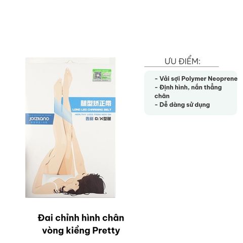 Đai Chỉnh Hình Chân Vòng Kiềng Pretty - Giúp Chỉnh Hình Đẹp Cho Chân, Hiệu Quả Tiết Kiệm Thời Gian và Chi Phí