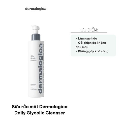 Sữa Rửa Mặt Dermalogica Daily Glycolic Cleanser 150ml - Làm Sạch, Dưỡng Ẩm, Làm Sáng Da Không Đều Màu