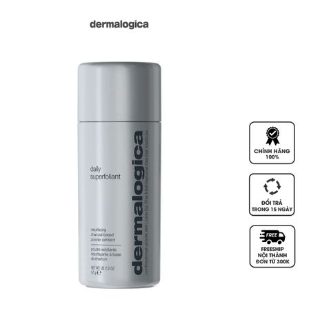 Bột Tẩy Da Chết Than Hoạt Tính Dermalogica Daily Superfoliant - Hỗ Trợ Làm Sạch Da, Độc Tố, Phù Hợp Mọi Loại Da