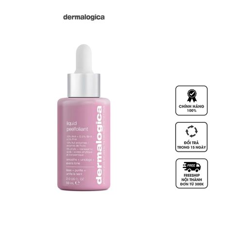 Peel Da Hàng Ngày Dermalogica Liquid Peelfoliant - Chăm Sóc Da Chất lượng Cao, Giúp Làn Da Sáng Khỏe, Giảm Nếp Nhăn, Lỗ Chân Lông Nhỏ Hơn