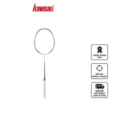 Vợt cầu lông Kawasaki Master 7 Ultra-Light - Siêu nhẹ 78g, Lực căng 18-30Lbs, Chuyên nghiệp cho lối chơi tấn công nhanh