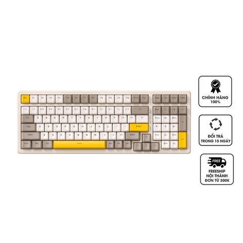 Bàn Phím Cơ Gaming K3 Max - Chống Ồn 2 Lớp, Led Rainbow, Switch Red Tương Thích Windows/Mac - Phụ Kiện Gaming Cao Cấp