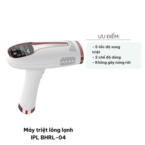 Máy Triệt Lông Lạnh IPL BHRL-04 - Công Nghệ IPL Tổng Thể, An Toàn & Hiệu Quả Cao, Dùng Được Cho Tất Cả Vùng Cơ Thể
