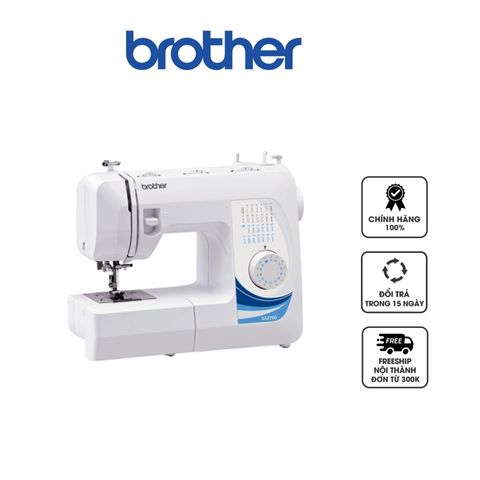Máy may cơ Brother GS2700 - Đèn LED chiếu sáng, 27 mẫu may đa dạng, xỏ chỉ nhanh, phù hợp với nhiều loại vải, quà tặng cho tín đồ may vá.