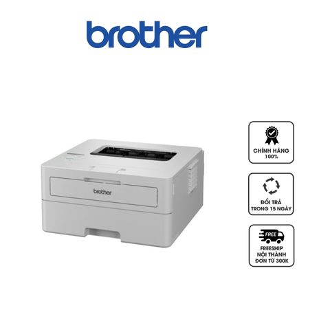 Máy In Laser Đơn Năng Trắng Đen Brother HL-B2180DW - In Không Dây WiFi, Tốc Độ Nhanh 34 Trang/Phút, Giải Pháp Văn Phòng Hiệu Quả