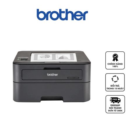Máy in laser đen trắng Brother HL-L2361DN - Tốc độ 30 trang/phút, độ phân giải 2400 x 600 dpi, in 2 mặt tự động, phù hợp văn phòng.