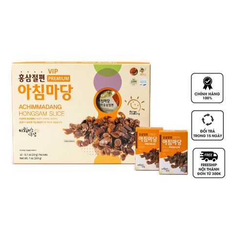Hồng Sâm Thái Lát Tẩm Mật Ong Achimmadang 200g - Bổ Sung Sức Khỏe, Tăng Cường Đề Kháng, Giúp Làm Đẹp Da