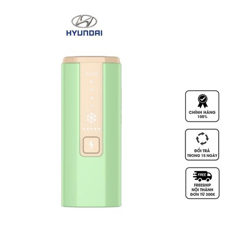 Máy triệt lông cầm tay Hyundai Sapphire HD-2106 - Thiết bị triệt lông an toàn, hiệu quả, không đau, cho làn da mịn màng và mềm mại