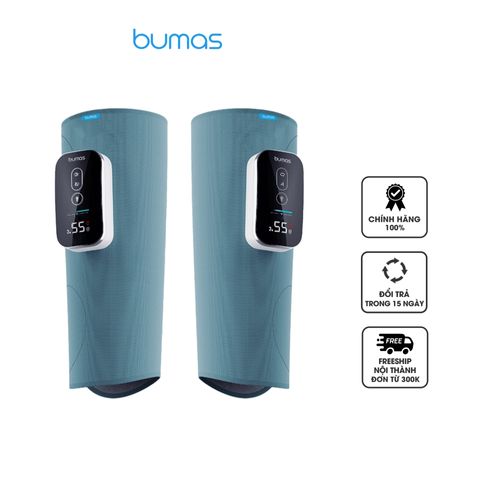 Máy Massage Chân BUMAS M5 Không Dây - Massage 6 Điểm, 3 Chế Độ, Chườm Ấm Giảm Đau, Pin 3600mAh, Thiết Kế Gọn Nhẹ