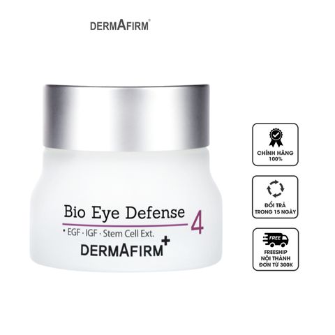 Kem Dưỡng Mắt Trẻ Hóa Dermafirm Bio Eye Defense - Giảm Nếp Nhăn Và Quầng Thâm, Hỗ Trợ Căng Bóng Vùng Da Mắt 30g