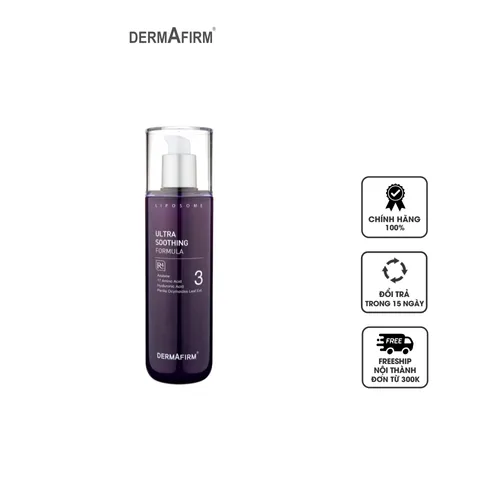 Sữa Dưỡng Da Dermafirm Ultra Soothing Formula Emulsion R4 - Cấp Ẩm, Phục Hồi Da Nhạy Cảm, Dễ Thẩm Thấu, 200ml