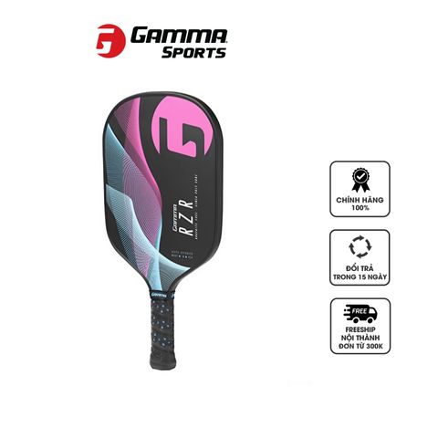 Vợt Pickleball Gamma RZR - Vợt thể thao chuyên nghiệp với mặt graphite, thiết kế năng động, phù hợp cho mọi tay vợt, đạt tiêu chuẩn USAPA