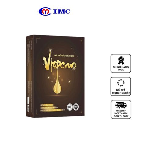 Vtopcan Hỗ Trợ Tăng Cường Đề Kháng - Vitamin & Khoáng Chất Giúp Tăng Cường Miễn Dịch, Phù Hợp Trẻ Từ 6 Tuổi Trở Lên & Người Lớn