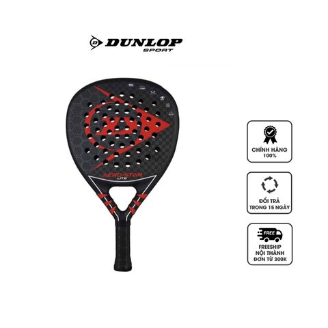 Vợt Padel Dunlop Sports Aero-Star Bat Series - Vợt Chuyên Nghiệp Nhẹ Độ Bám Tối Đa Cho Người Lớn, Công Nghệ V HOLE