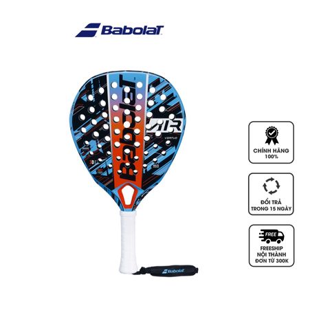 Vợt Padel Babolat Air Vertuo Easy Power - Vợt Carbon Nhẹ, Công Nghệ 3D SPIN, Tạo Xoáy Mạnh Mẽ, Dành Cho Người Chơi Tấn Công và Phòng Thủ