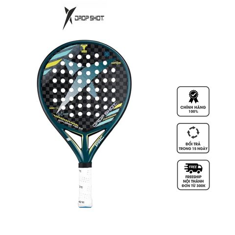 Vợt Padel Drop Shot Explorer Pro 5.0 SN-N26D-MB1I - Chất liệu Carbon, Thiết kế 3D Độc Quyền, Độ Xoáy Cao, Dụng cụ Thể Thao Chất Lượng Cao