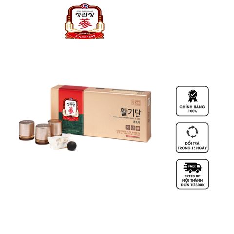 Viên Hồng Sâm Vital Pill KGC Hwal Gi Dan - Bổ Sung Sức Khỏe, Giảm Căng Thẳng, Tăng Cường Đề Kháng - Hộp 10 Viên 375g