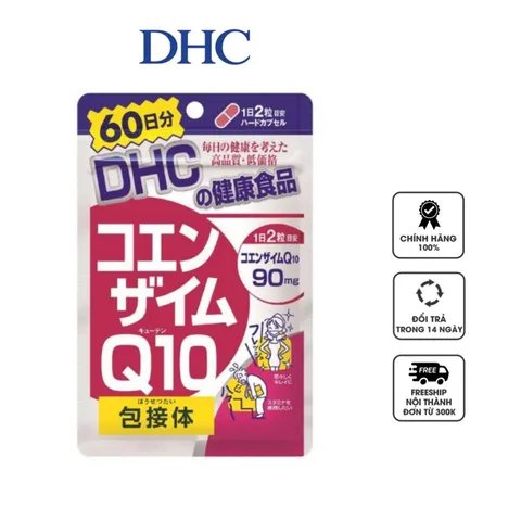 Viên uống DHC Coenzyme Q10 của Nhật