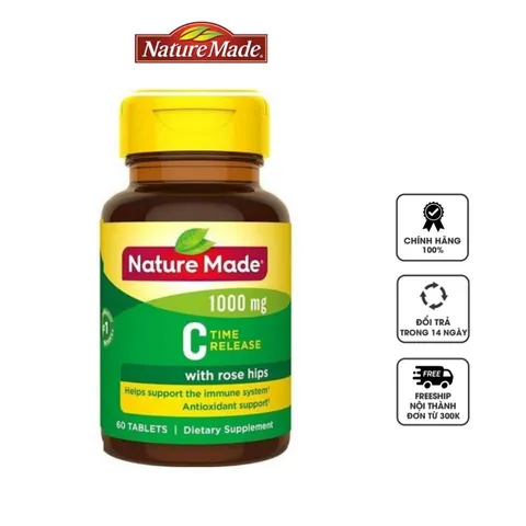 Viên uống Nature Made C Time Release 1000mg