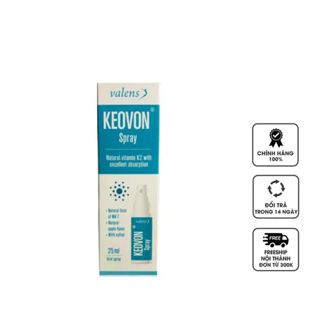Xịt bổ sung K2 Keovon Spray Vitamin