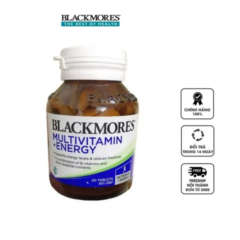 Viên uống Blackmores Multivitamin + Energy