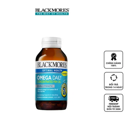 Viên uống  Blackmores Omega Daily Concentrated Fish Oil