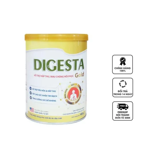 Sữa Digesta Gold hỗ trợ tiêu hóa và khả năng hấp thu