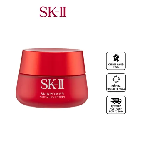 Kem hỗ trợ trẻ hóa da SK-II cho da dầu SkinPower Airy Milky Lotion
