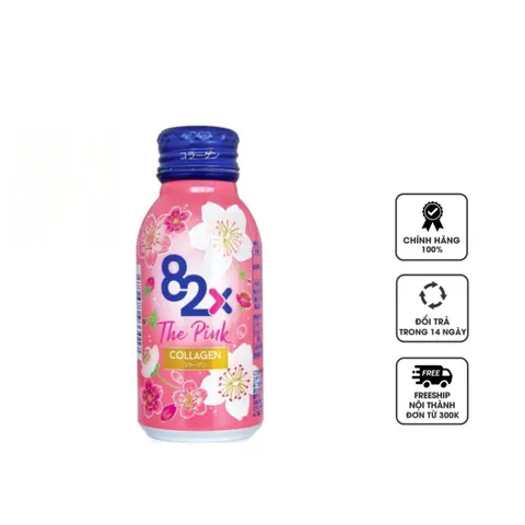 Collagen 82X The Pink Dạng Nước Thế Hệ Mới Của Nhật