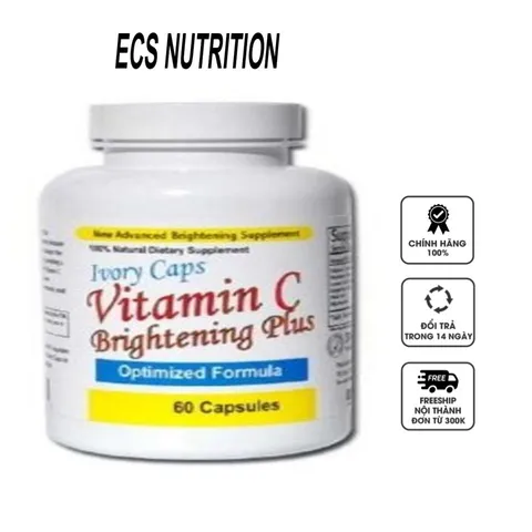 Ivory Caps Vitamin C Brightening Plus-ngừa nám, làm trắng da