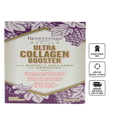 Viên uống Reserveage Ultra Collagen Booster-Tăng cường Collagen làm đẹp da