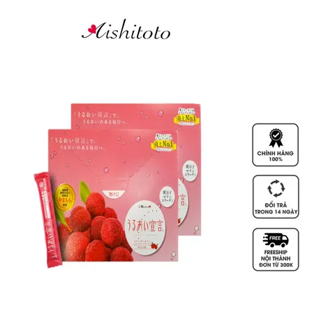 Thạch bổ sung Collagen Aishitoto Collagen Jelly Bayberry vị dâu rừng