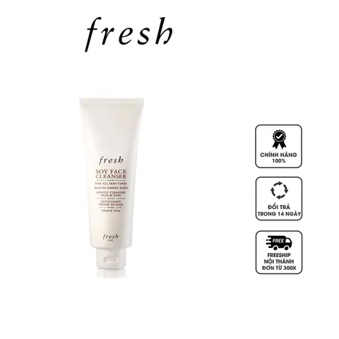 Sữa rửa mặt Fresh Soy Face Cleanser cho mọi loại da