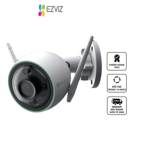 Camera Wifi Ngoài Trời Ezviz C3N - Công Nghệ AI, Full HD 1080P, Có Màu Ban Đêm, Chống Nước IP67 - Giám Sát An Ninh Thông Minh