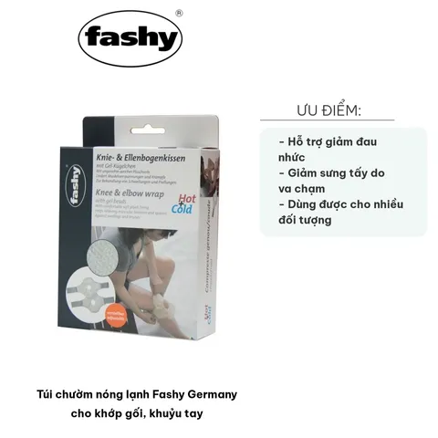 Túi Chườm Nóng Lạnh Fashy Germany Cho Khớp Gối, Khuỷu Tay - Giảm Đau Nhức, Thiết Kế Tiện Lợi, Màu Sắc Tinh Tế