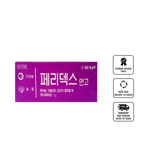 Kem bôi hỗ trợ giảm nhiệt miệng Peri.dex Hàn Quốc