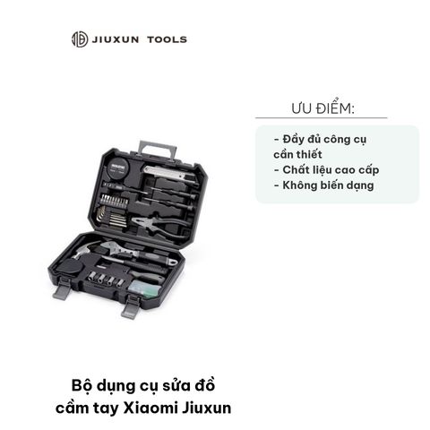 Bộ Dụng Cụ Sửa Đồ Cầm Tay Xiaomi Jiuxun - Đa Năng 12 Món & 60 Món, Công Cụ Chất Lượng Cao, Hộp Lưu Trữ Cao Cấp, Tiện Lợi Cho Gia Đình