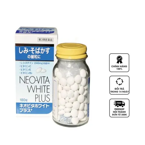 Neo Vita White Plus- Hỗ trợ trắng da, mờ nám và tàn nhang
