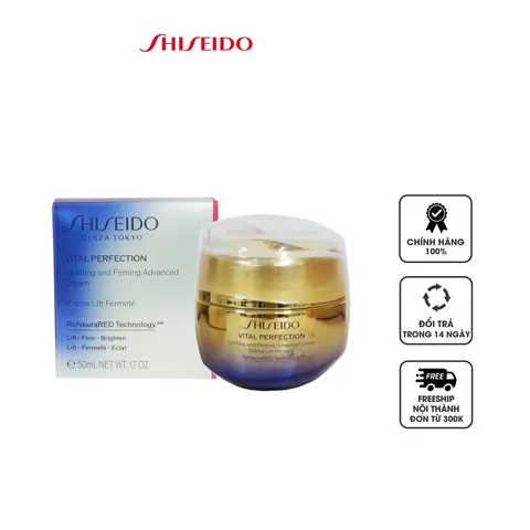 Kem dưỡng da trẻ hóa Shiseido Vital-Perfection Uplifting and Firming Cream