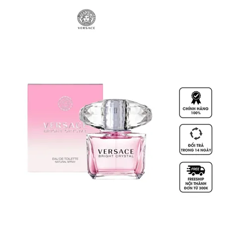 Nước hoa Versace Bright Crystal thơm mát dịu ngọt